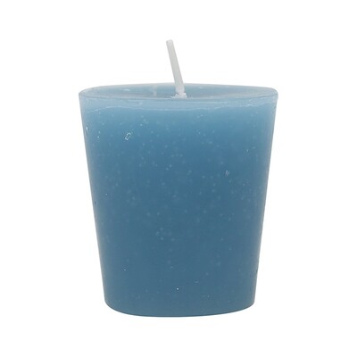 Blue Himalayan Lagoon Scented Votive Candle Pk 1