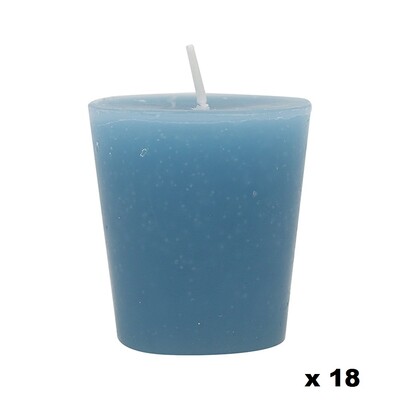 Blue Himalayan Lagoon Scented Votive Candle Pk 18