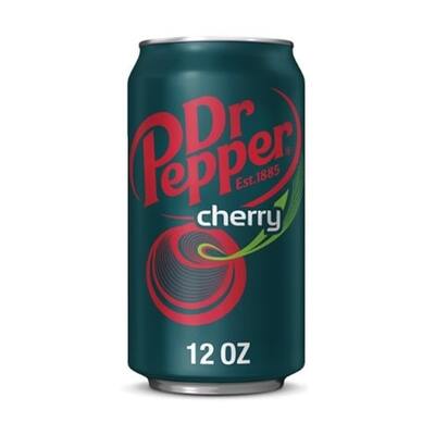 Dr Pepper Cherry Soft Drink Can 355ml Pk 1