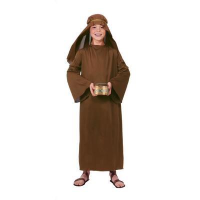 Child Brown Wise Man Christmas Nativity Costume Large 12-14 Yrs