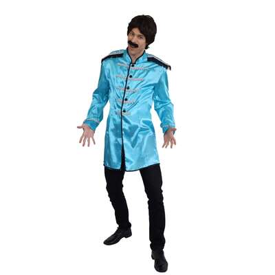 Adult British Blue Costume Jacket Mens Medium