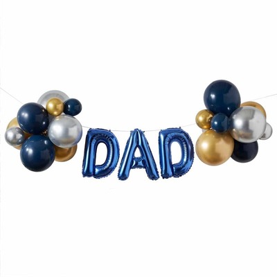 Ginger Ray Father's Day DAD Balloon Bunting Banner