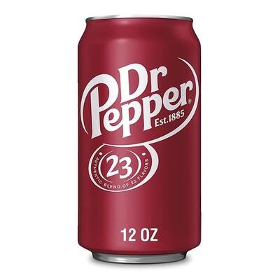 Dr Pepper Original Soft Drink Can 355ml Pk 1