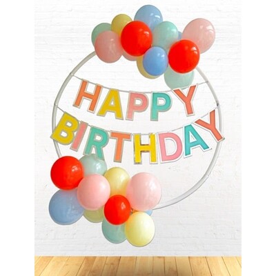 Reusable Decorative Balloon Hoop 60cm