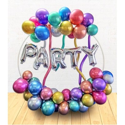 Reusable Decorative Balloon Hoop 150cm