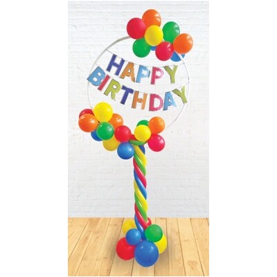 Reusable Decorative Balloon Hoop Stand 163cm