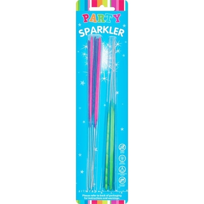 Assorted Colour Sparklers 20cm (Pk 12)