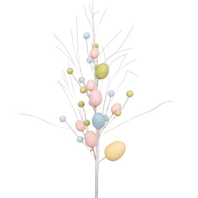 Pastel Easter Egg Pick Decoration 58cm