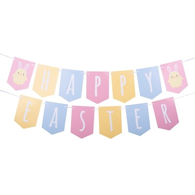 Happy Easter Bunting Banner Decoration 3m