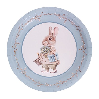 Old World Easter Paper Plates 23cm Pk 20