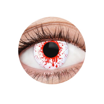 EyeFX Bloodshot I Costume Contact Lenses & Case