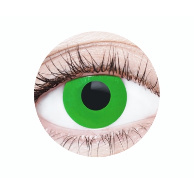 EyeFX Hero Green Costume Contact Lenses & Case