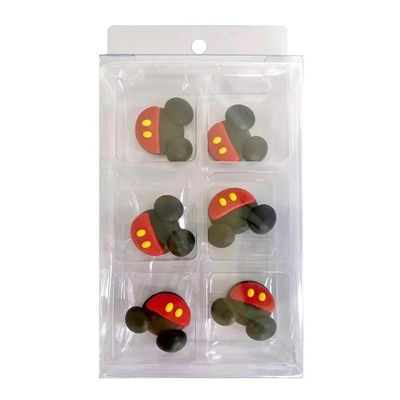 Edible Icing Decorations Mickey Mouse Head Pk 6