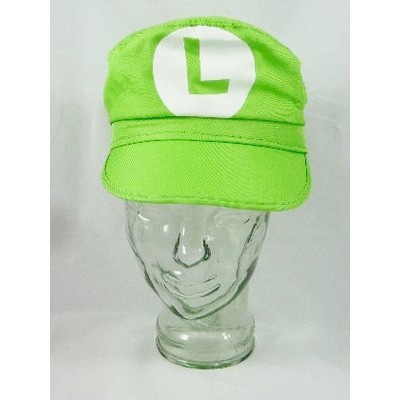 Green L Luigi Hat Pk 1 - Fancy Dress Hats - Buy Online