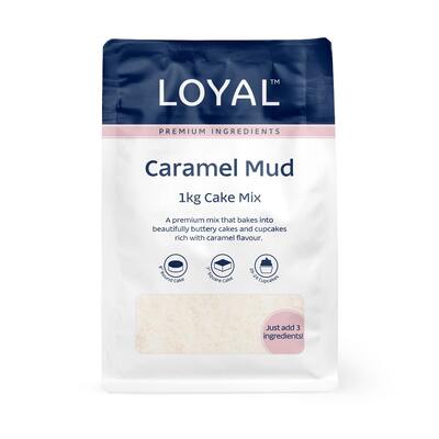 Loyal Professional Caramel Mud Cake Mix 1kg