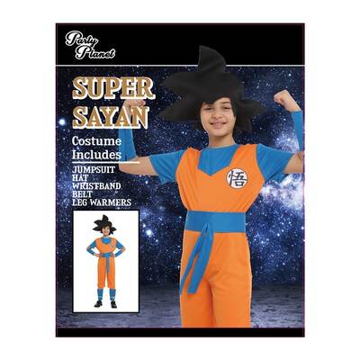 Child Super Sayan Costume (XX Large, 11-12 Yrs)