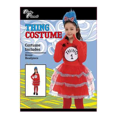 Child Silly Thing 1 Costume Dress XX Large, 11-12 Yrs