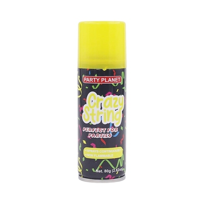 Yellow Crazy Silly Wacky Party String