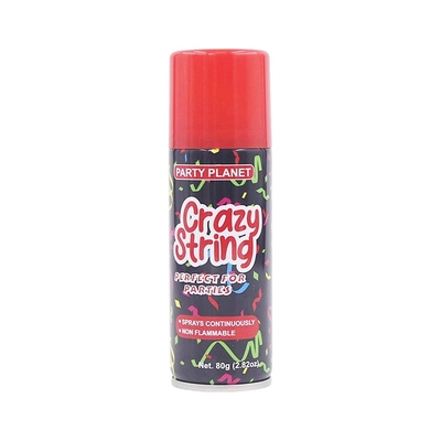 Red Crazy Silly Wacky Party String