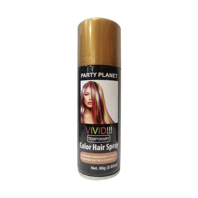 Gold Temporary Colour Hairspray