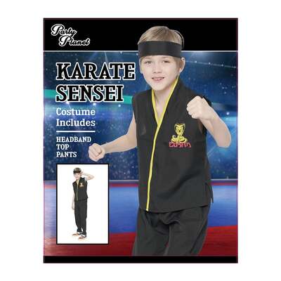 Child Karate Sensei Costume (XX Large, 11-12 Yrs)