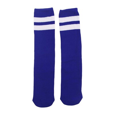 Blue Striped Socks One Size Kids Adult