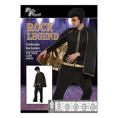 Adult The King Rock Legend Costume Mens Large