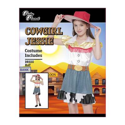 Child Cowgirl Jessie Costume XX Large, 11-12 Yrs