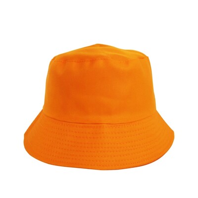 Adult Orange Bucket Hat