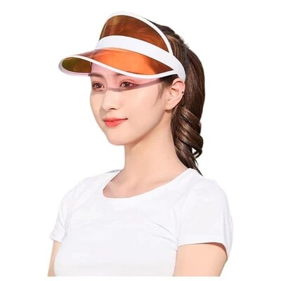 Sun Visor Sports Costume Party Hat Orange