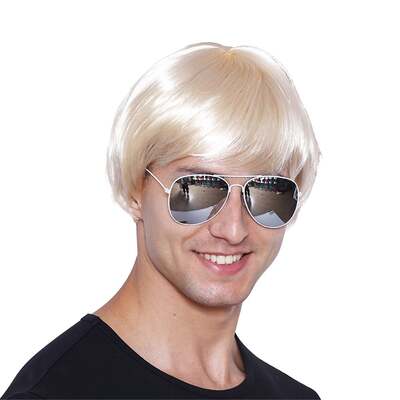 Short Blonde K Pop Ken Wig