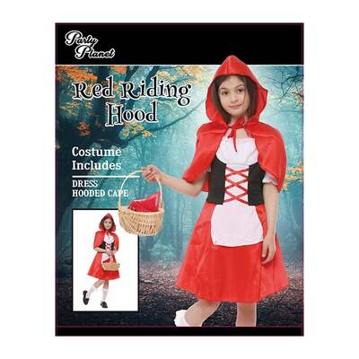 Child Red Riding Hood Costume (XX Large, 11-12 Yrs)