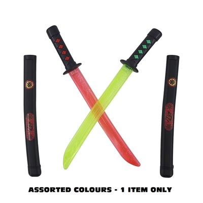 Red or Green Ninja Katana Toy Sword Weapon 50cm