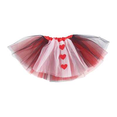 Child Queen of Hearts Layered Costume Tutu