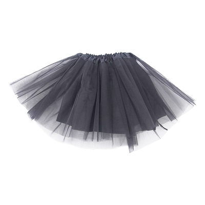 Child Black Layered Costume Tutu