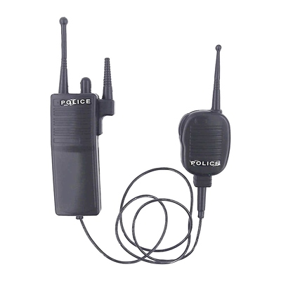 Police Plastic Walkie Talkie Costume Accessory