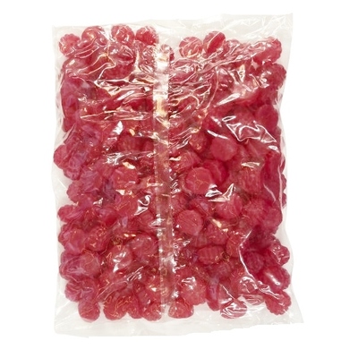 Red Raspberries Lollies Confectionery 1kg