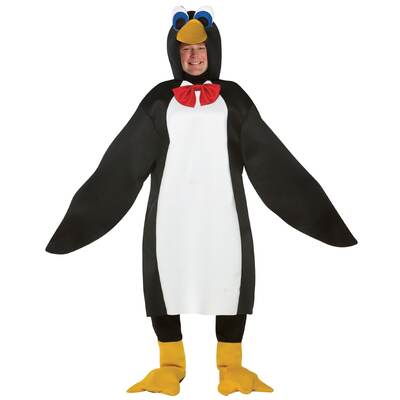 Adult Penguin Tunic Costume Plus XL