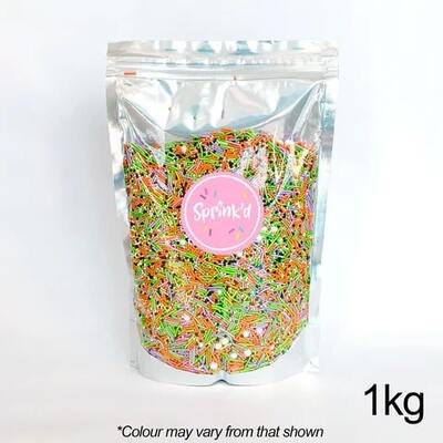 Trick Or Treat Medley Halloween Edible Cake Sprinkles 1kg