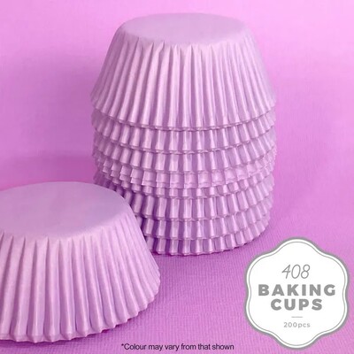 Lilac Paper Cupcake 408 Baking Cups Pk 200