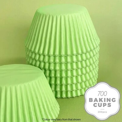 Pastel Green Paper Cupcake 700 Baking Cups Pk 200