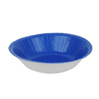 Azure Royal Blue Paper 18cm Bowls Pk 20