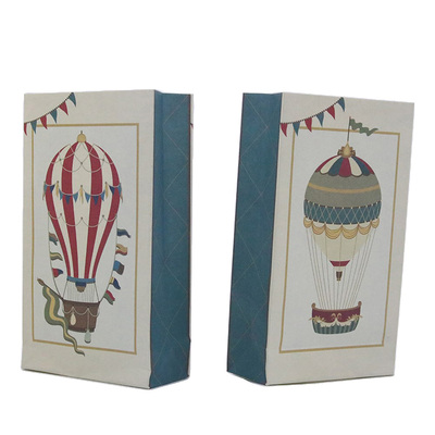 Vintage Hot Air Balloon Paper Loot Bags (Pk 6)