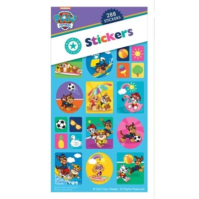 Paw Patrol Sticker Book (288 Assorted Stickers)