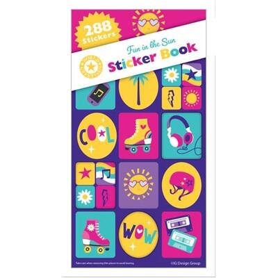 Fun in the Sun Sticker Book (288 Assorted Stickers)