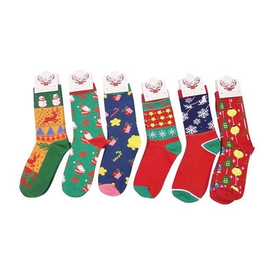 Adult Christmas Socks Assorted Designs (Pk 1)