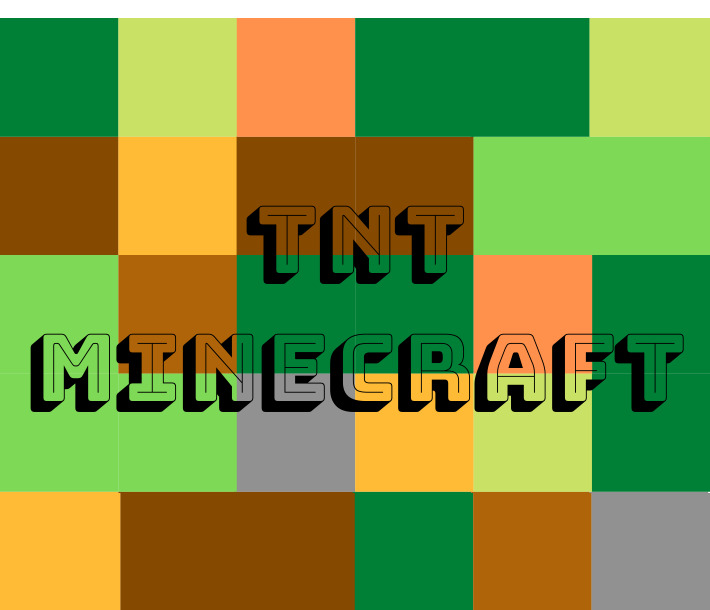 Minecraft TNT Red Green Birthday Party Boy Pinata Party Box